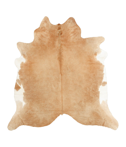 Beige Cowhide Rug #B1323HUDSN