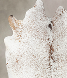 Salt and Pepper Brown Cowhide Rug #B13239