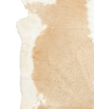 Beige and White Cowhide Rug #B1324HUDSN