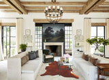 Solid Brown Cowhide Rug #B13285