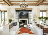 Solid Brown Cowhide Rug #B13303