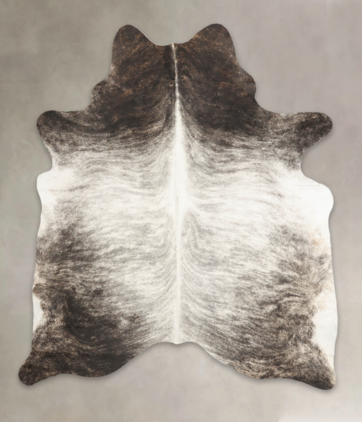 Grey Brindle Cowhide Rug #B1332