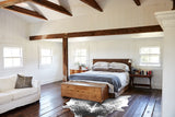Salt and Pepper Black Cowhide Rug #B13360