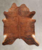 Medium Brindle Cowhide Rug #B1341