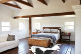 Black and White Cowhide Rug #B13459