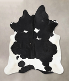 Black and White Cowhide Rug #B13461