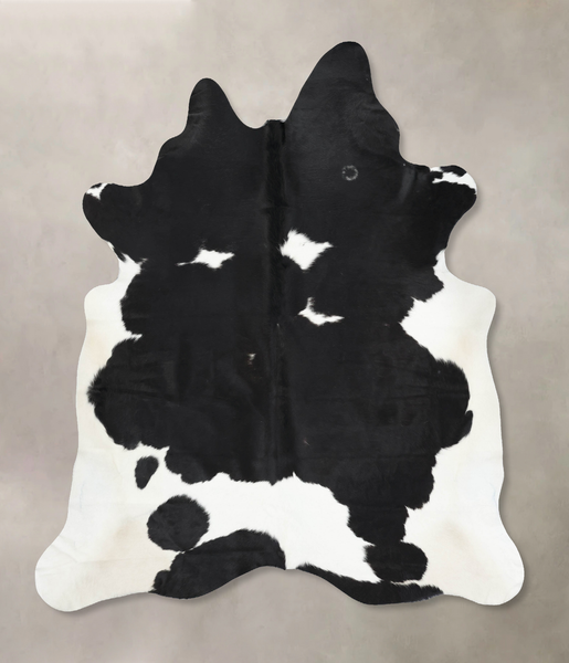 Black and White Cowhide Rug #B13461