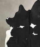 Black and White Cowhide Rug #B13461