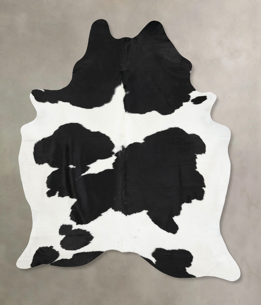 Black and White Cowhide Rug #B13462