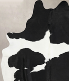 Black and White Cowhide Rug #B13462