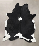 Black and White Cowhide Rug #B13518