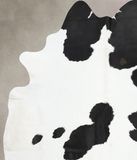 Black and White Cowhide Rug #B13519