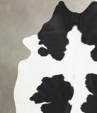 Black and White Cowhide Rug #B13533
