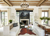 Solid Brown Cowhide Rug #B13545