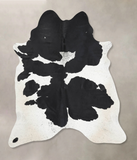 Black and White Cowhide Rug #B13587