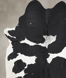 Black and White Cowhide Rug #B13587