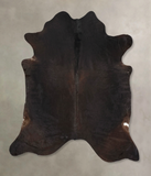 Chocolate Cowhide Rug #B13593