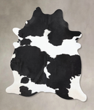 Black and White Cowhide Rug #B13628