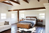 Black and White Cowhide Rug #B13629