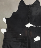 Black and White Cowhide Rug #B13630