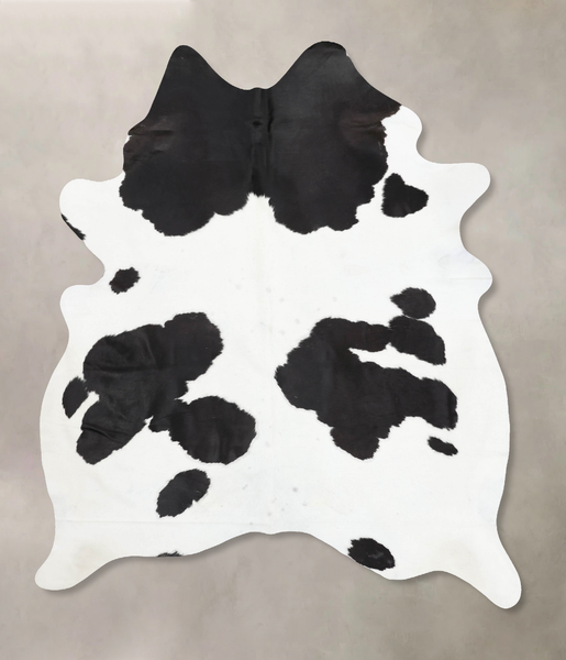 Black and White Cowhide Rug #B13631