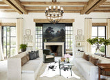 Black and White Cowhide Rug #B13633