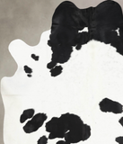 Black and White Cowhide Rug #B13634