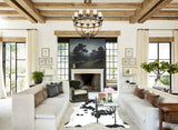 Black and White Cowhide Rug #B13636