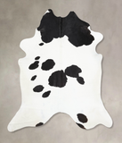 Black and White Cowhide Rug #B13661