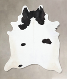 Black and White Cowhide Rug #B13662