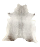 Medium Grey Cowhide Rug #B1371HUDSN