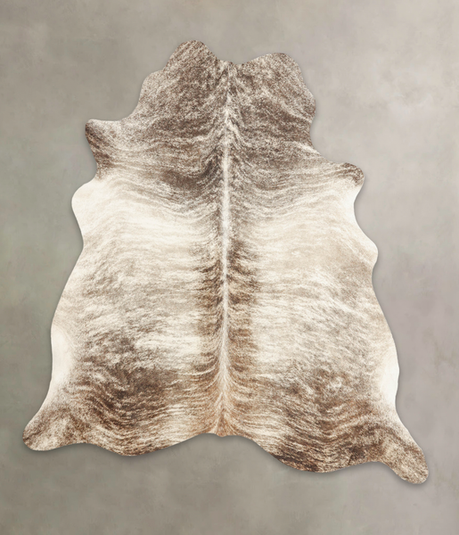 Grey Brindle Cowhide Rug #B1374