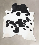 Black and White Cowhide Rug #B13741