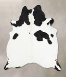 Black and White Cowhide Rug #B13746