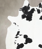 Black and White Cowhide Rug #B13747