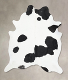 Black and White Cowhide Rug #B13748