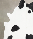Black and White Cowhide Rug #B13748
