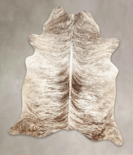 Grey Brindle Cowhide Rug #B1376