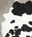 Black and White Cowhide Rug #B13833
