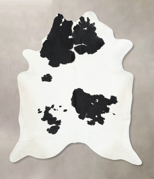 Black and White Cowhide Rug #B13834