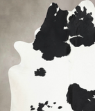 Black and White Cowhide Rug #B13834