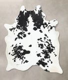 Black and White Cowhide Rug #B13835