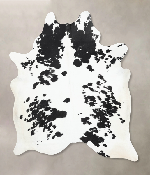 Black and White Cowhide Rug #B13835