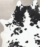 Black and White Cowhide Rug #B13835