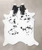 Black and White Cowhide Rug #B13836