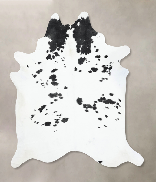 Black and White Cowhide Rug #B13836
