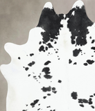 Black and White Cowhide Rug #B13836