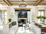 Black and White Cowhide Rug #B13836