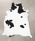 Black and White Cowhide Rug #B13838