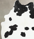 Black and White Cowhide Rug #B13839